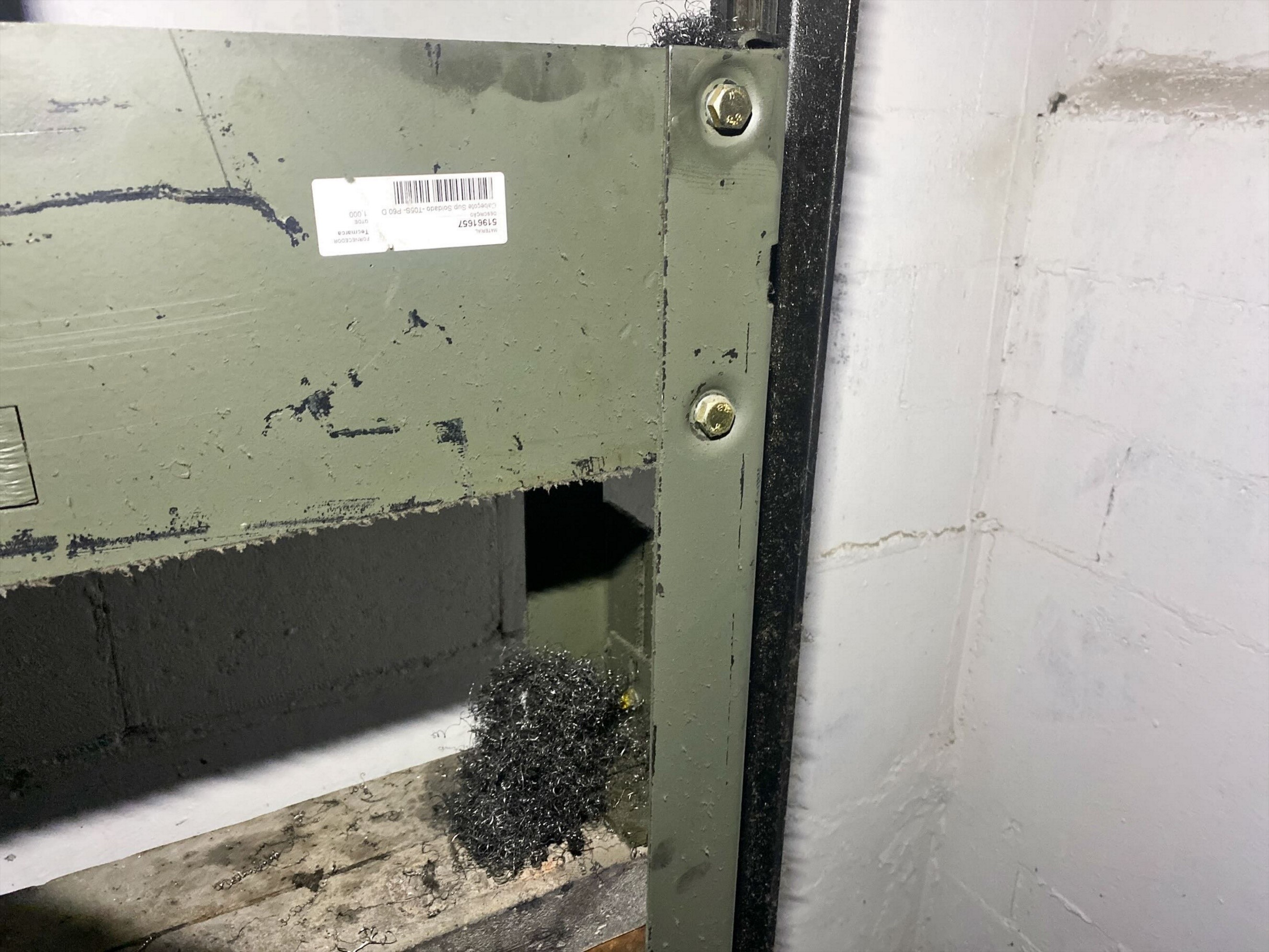 Topo da Cabina e Contrapeso