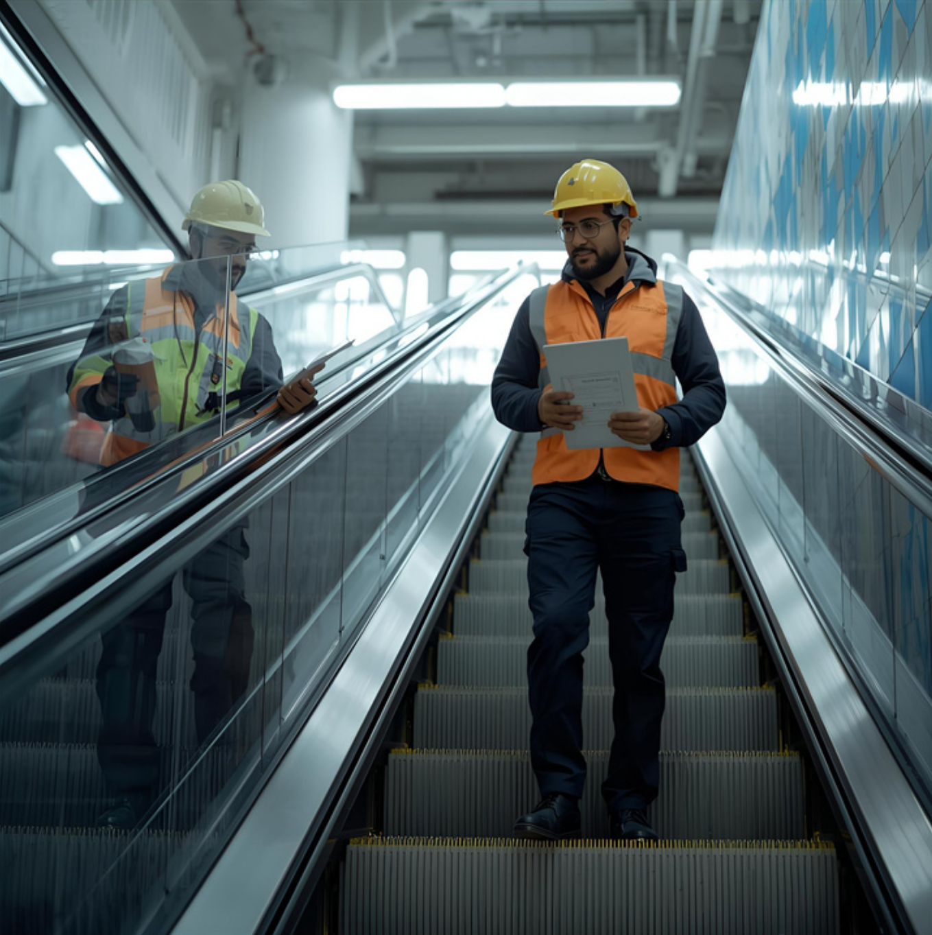 Auditoria Técnica em Escadas Rolantes