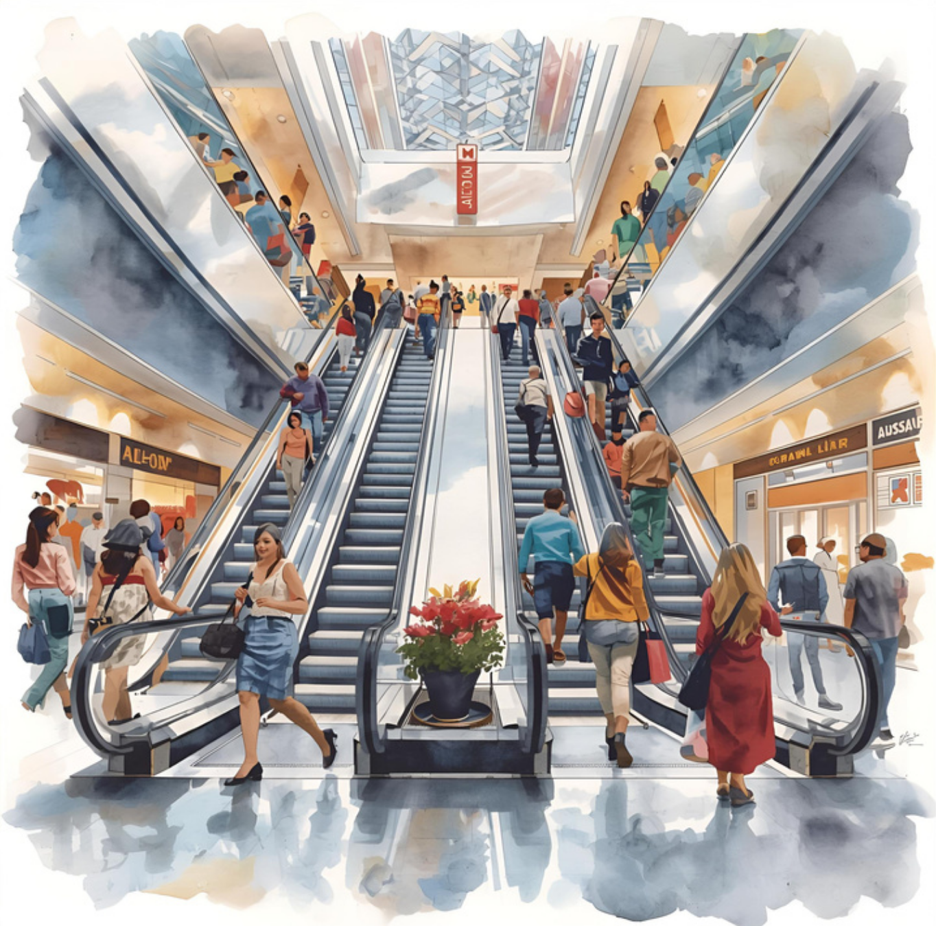 Especialistas em Transportes Verticais de Shoppings