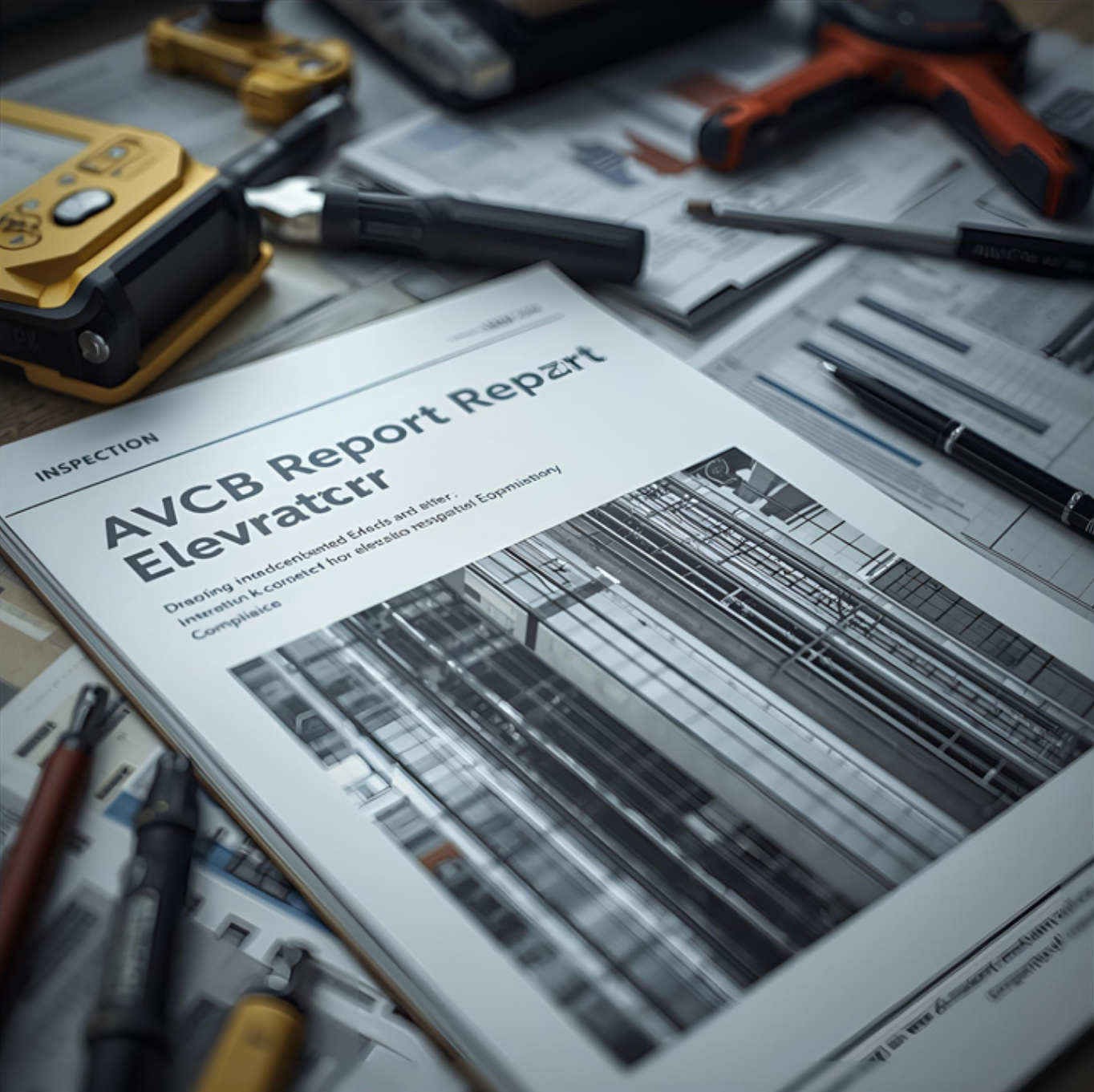 Laudo para AVCB Elevador